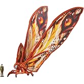 PlayMates Godzilla X Kong Monsterverse 6 Inch Action Figure Basic Series - Mothra with Jia