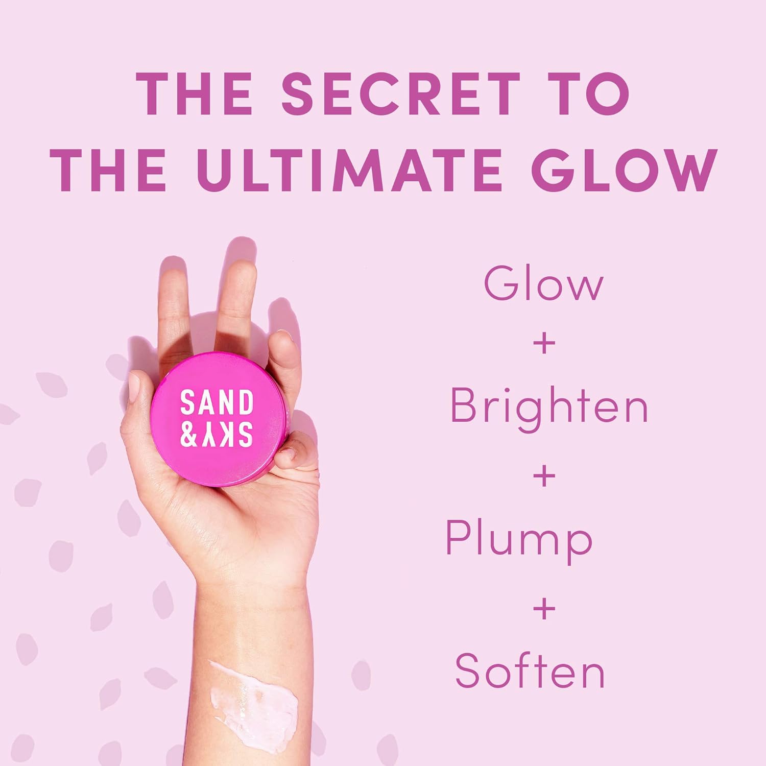 Sand & Sky Australian Glow Berries Brightening Face Mask with Vitamin C & Hyaluronic Acid, Anti-Wrinkle Sleeping Mask - Image 4
