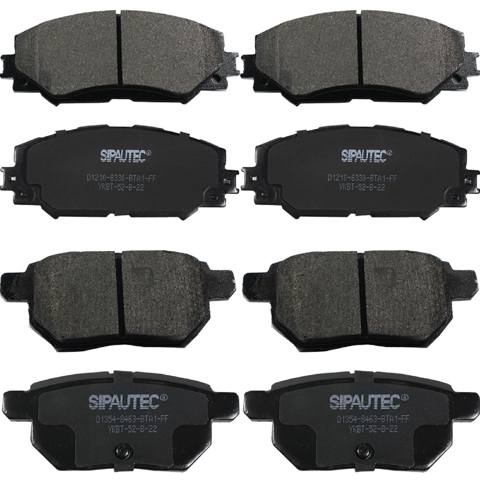 SIPAUTEC-Front and Rear Carbon Fiber Ceramic Brake