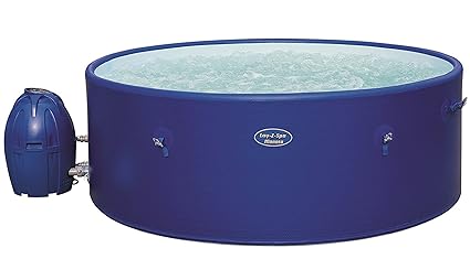 Lay Z Spa Bw54113 Monaco Hot Tub 2018 Model Airjet Inflatable Spa 6 8 Person Blue