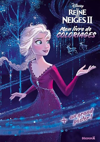 Download Disney La Reine des Neiges 2 - Mon livre de coloriages + un grand poster PDF