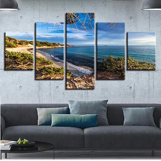 Download Praia da lona arte da parede For Android Praia Da Lona Arte Da Parede