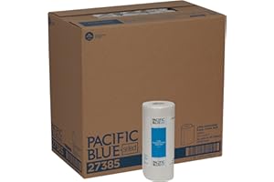 Georgia-Pacific Pacific Blue Select 2-Ply Perforated Roll Paper Towel (Previously Branded Preference), White, 27700, 250 Sheets Per Roll, 12 Rolls Per Case