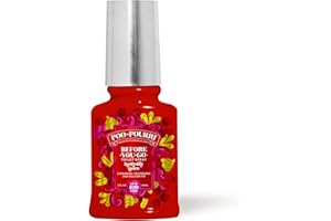 Poo-Pourri Before-You-Go Toilet Spray, Hollyday Spice, 2 Fl Oz - Cranberry, Cinnamon, and Balsam Fir, 1 Count (Pack of 1)