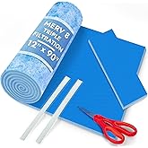 NORTHWEST ENTERPRISES Vent Filter, Air Filters Kit - Cut to Size Floor for home. MERV 8 Electrostatic Filter Roll & Adhesive 