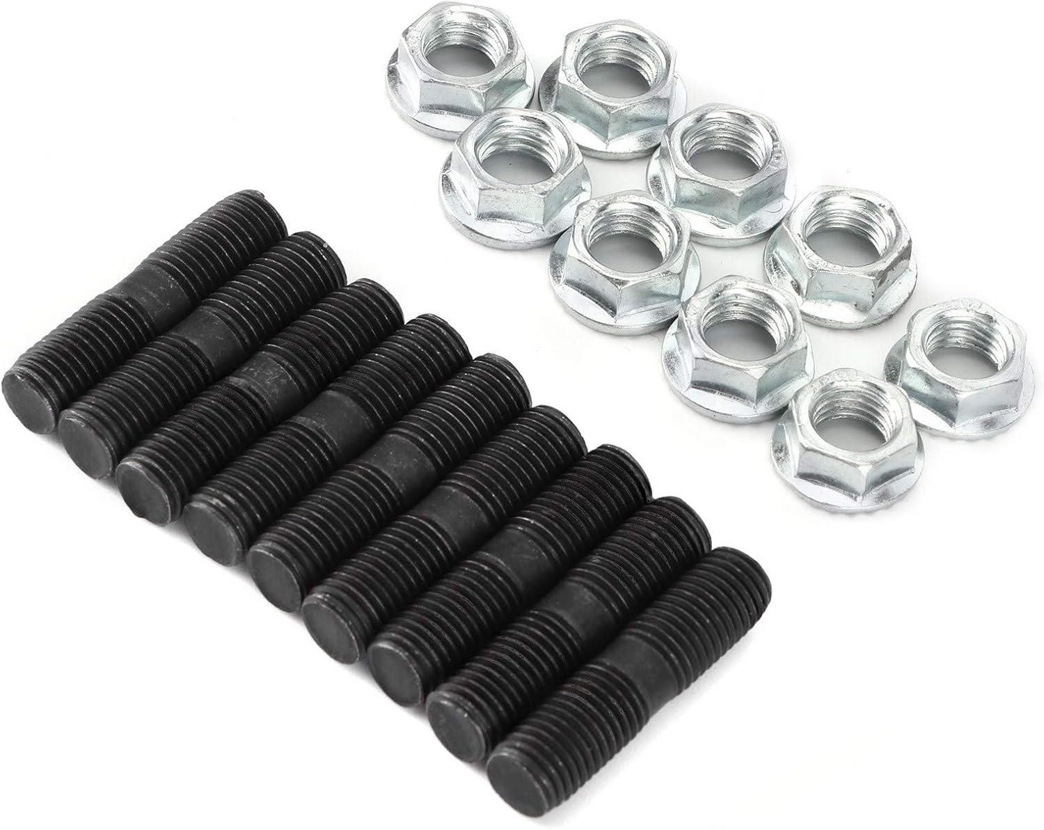 Dado Flangiato Con Dentatura Di Bloccaggio Secondo DIN 6923/acciaio Inox A2, V2A/dado Esagonale Con Flangia E Dentatura Di Blocco, Dado Di Collegamento (10 Pezzi, M3 - Foto 7