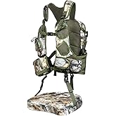 LUCKY CLOVER Turkey Vest, Comfortable Turkey Hunting Vest with Seat Cushion, Turkey Gear & Accessories