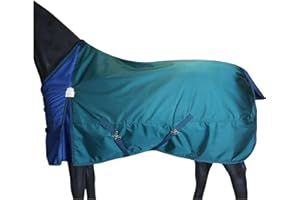 BARN & STABLE 1680Denier 3000mm/3000mvp Super Waterproof & Breathable Horse Blankets for Winter with 250g Fill