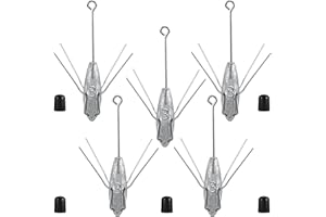 TKHDBF Sputnik Sinkers Fishing Weights Sinkers Surf and Pier Fishing Sinkers Long Tails for Saltwater Fishing Gear Tackle 2oz 3oz 4oz 5oz 6oz
