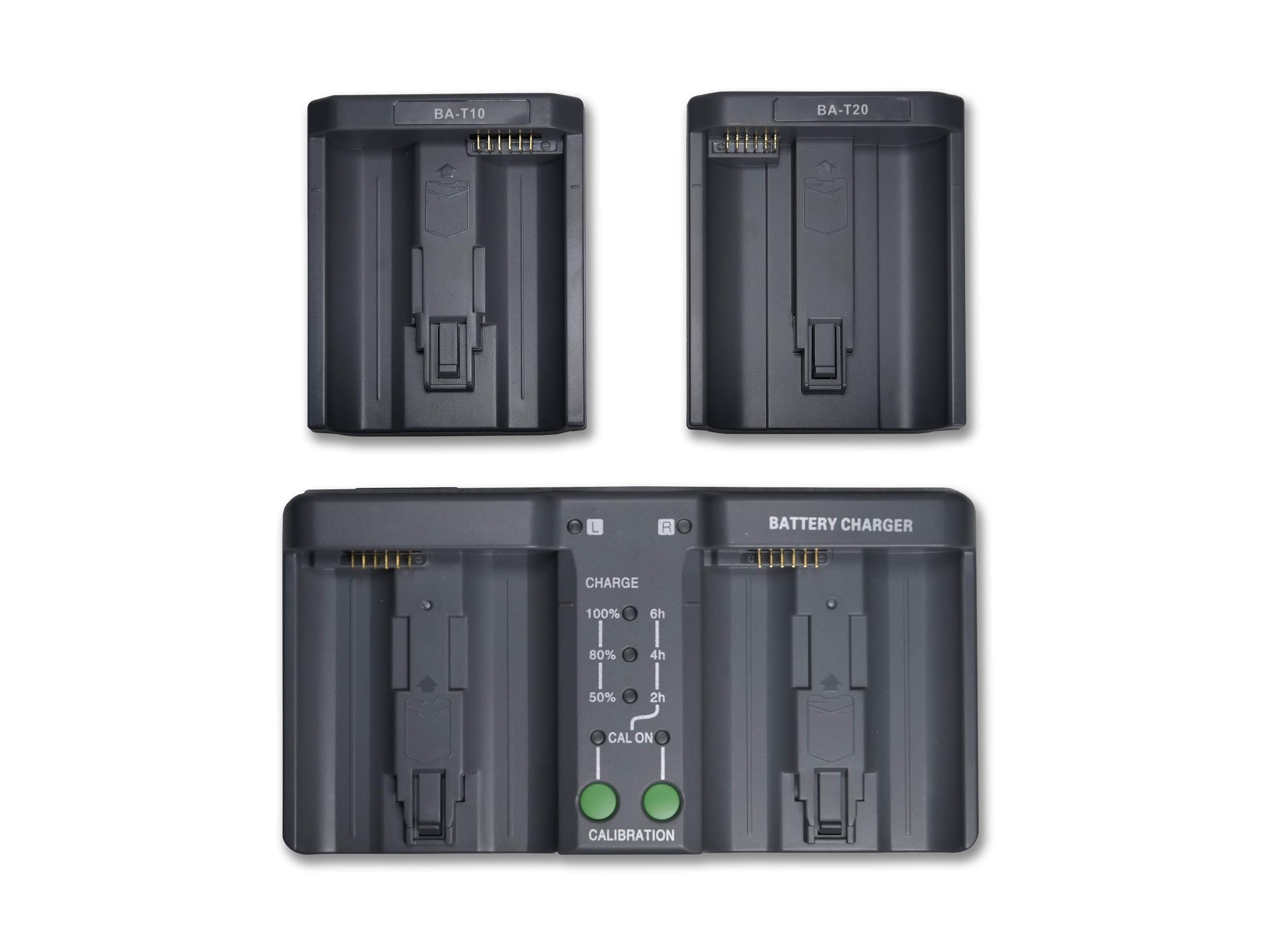 Batterytec Charger for Canon LP-E4 LP-E4N LC-E19 LP-E19, for Nikon EN-EL18 EN-EL4 EN-EL4A. [12 Months Warranty]