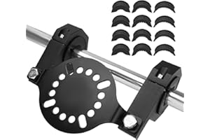 JERBOR Upgraded UTV ATV Gas Can Mount Fit for Rotopax, Oil Tank Mounting Holder Fit for Polaris for Pioneer for Can Am Commander Talon for CFMOTO, Fit for 1''-2'' Roll Cages and Most of Gasoline Pack