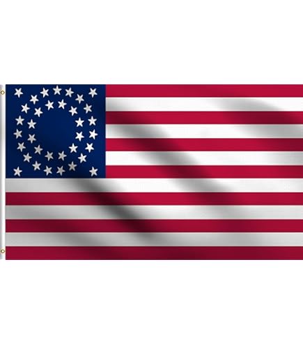Amazon.com : 34 Star USA Flag 3x5ft American Historical Flag 34
