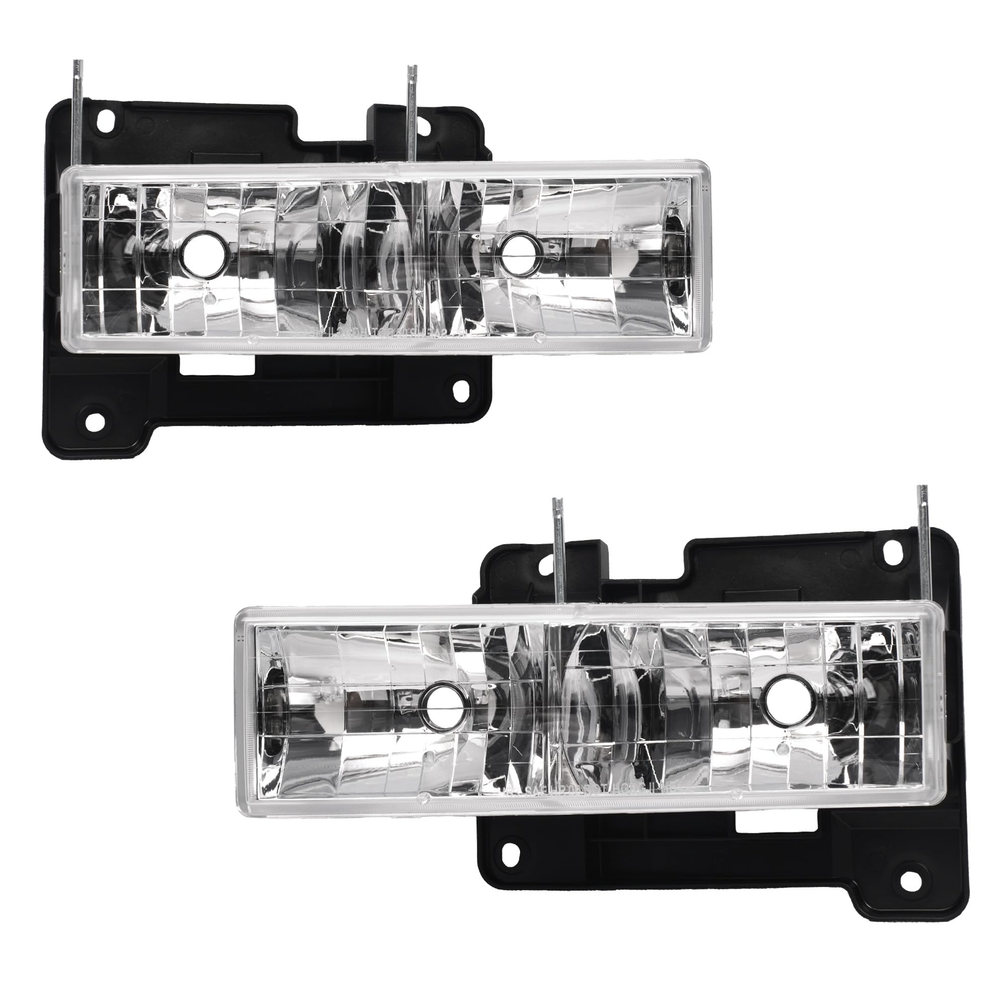 Photo 1 of ISHARINGAUTOPARTS Headlight Assembly Replacement fort 1988-1999 Chevy C/K 1500 2500 3500 Silverado,Replaces# 15034929 15034930