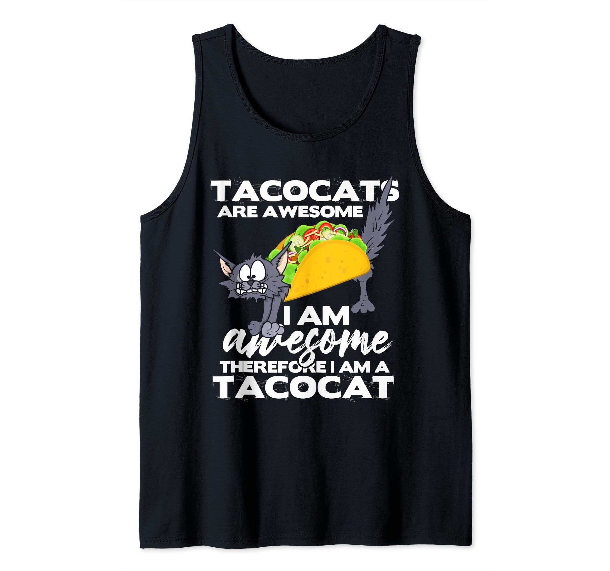 Tacocats Are Awesome - Taco Cat Tank Top