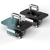 InnoCaptain Metal Truck Bed Tie Down Anchor for 2015-2025 Ford F-150 and 2017-2025 Ford F-250 F-350 Super Duty, Truck Box Hold Down Hook, Pack of 2