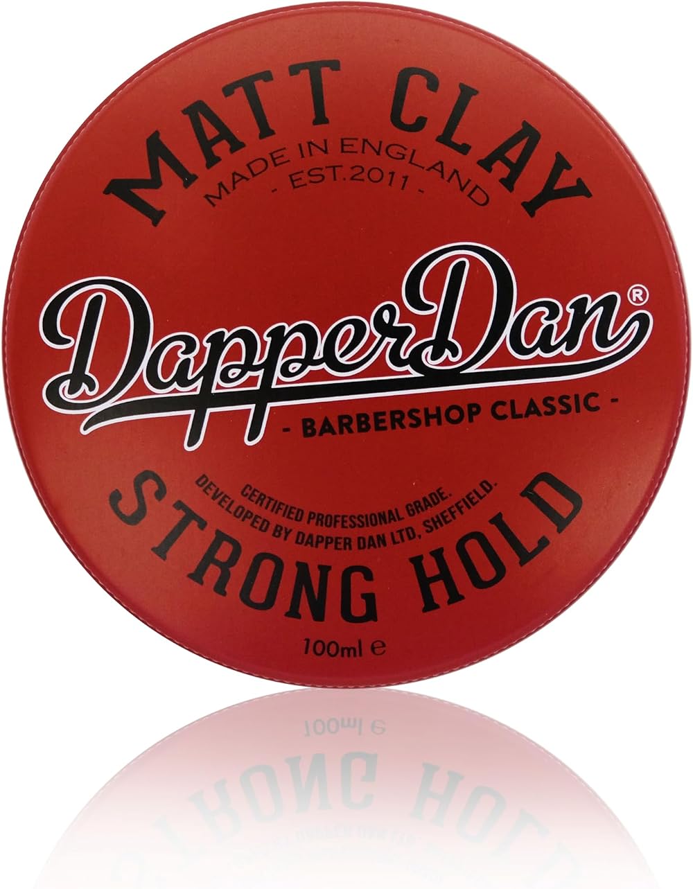 Dapper Dan Matt Clay Strong Hold Matte Finish 100 ml Leather Saffron