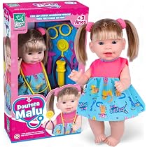 Boneca Medica 31cm Com Acessorios Doutora Malu Articulada - Boneca ...