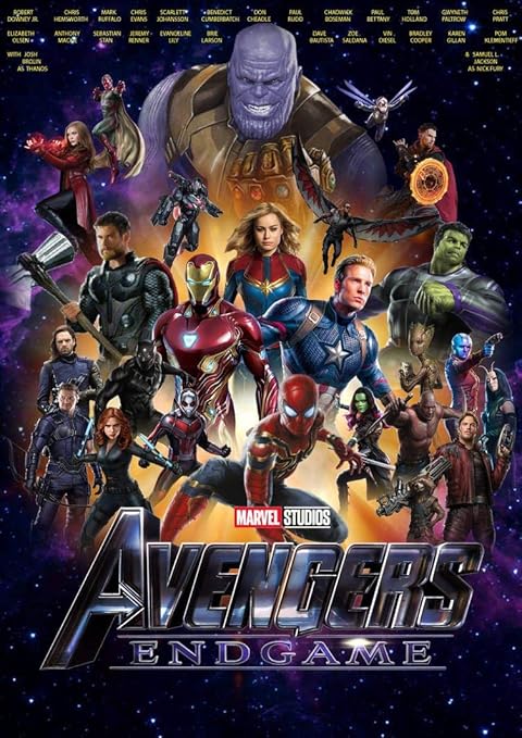 Amazoncom United Mart Poster Avengers End Game Movies