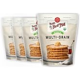 Bob's Red Mill Organic Multi-Grain Pancake &amp; Waffle Mix, 24oz (4 Pack)