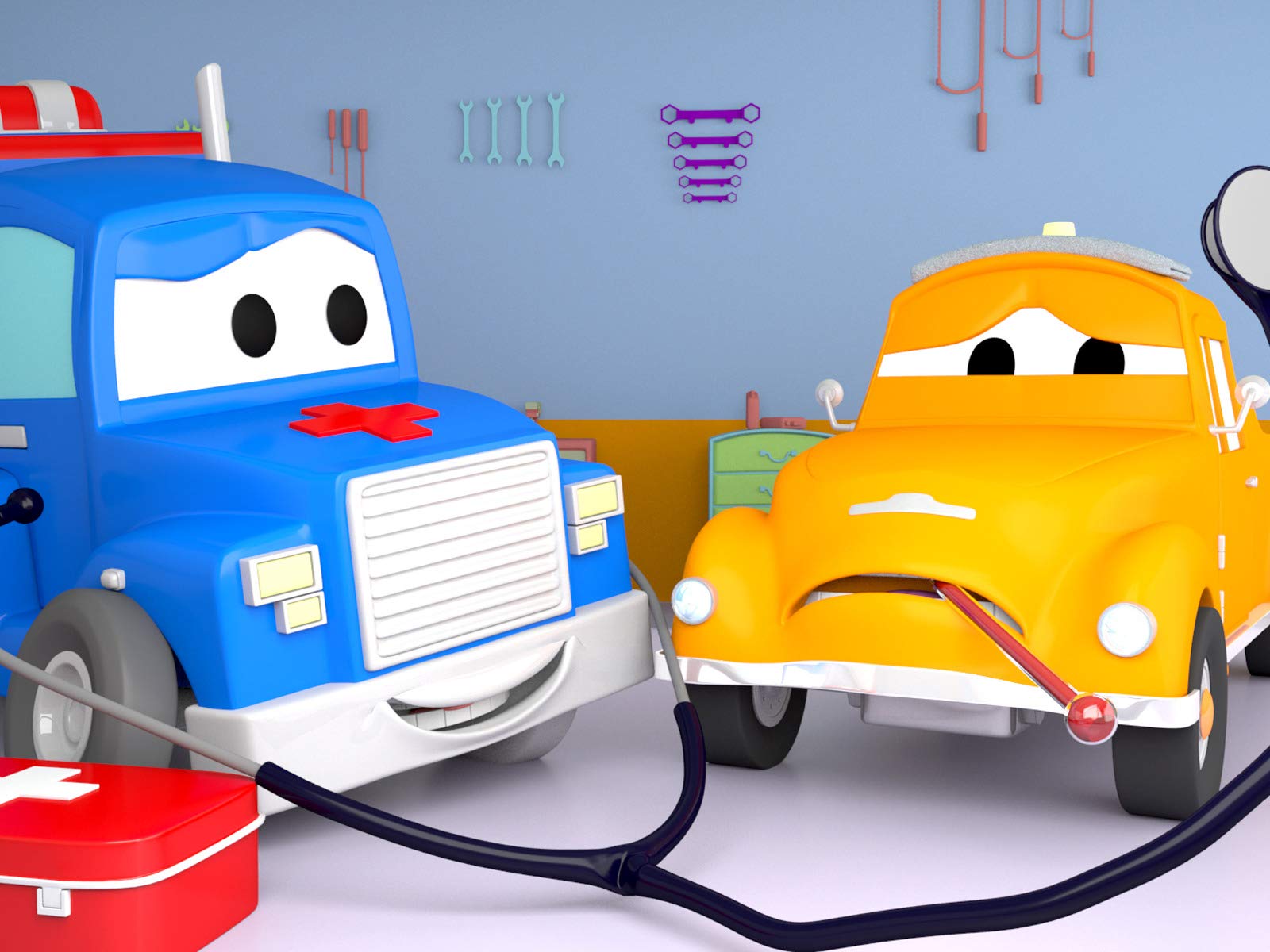 super truck of car city toys