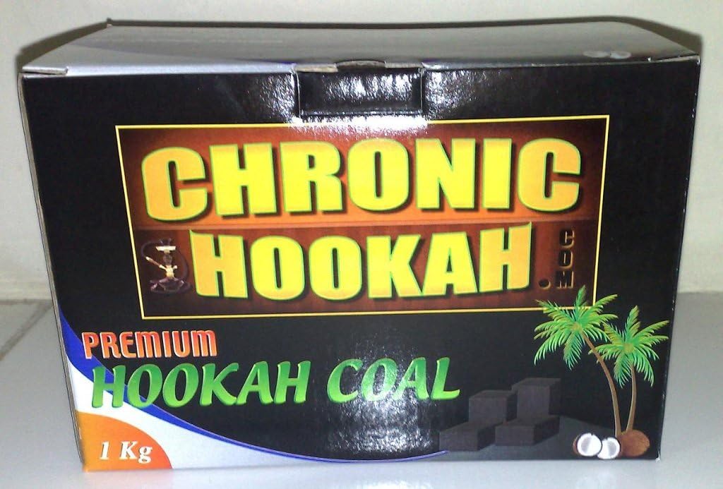 Chronic Coals Hookah Natural Coconut Charcoals 108pc