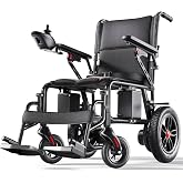 Serianie 2026 New Upgrade Foldable Electric Wheelchairs for Adults,Seniors | 20 Miles Long Travel Range,Lightweight,Portable Motorized Wheelchairs,300LBS Weight Capacity,FSA&amp;HSA Eligible,All Terrain