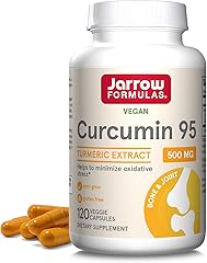 Jarrow Formulas Turmeric Curcumin Supplement - Curcumin 95, Turmeric Supplements, 500 mg for Antioxidant & Joint Support, 120