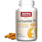 Jarrow Formulas Curcumin 95 Supplement - Turmeric Extract Supplement, 500 mg for Antioxidant & Joint Support, 120 Capsules
