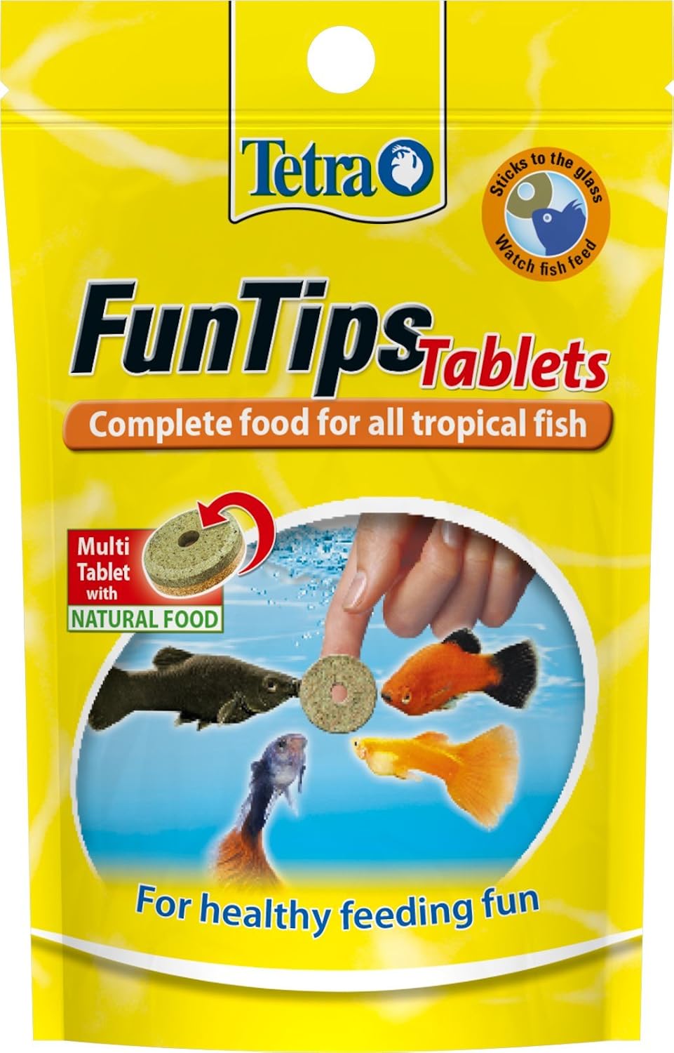 Tetra Fun Tips Tablets (20 Tablets) 8g, White, 8 g (Pack of 1)