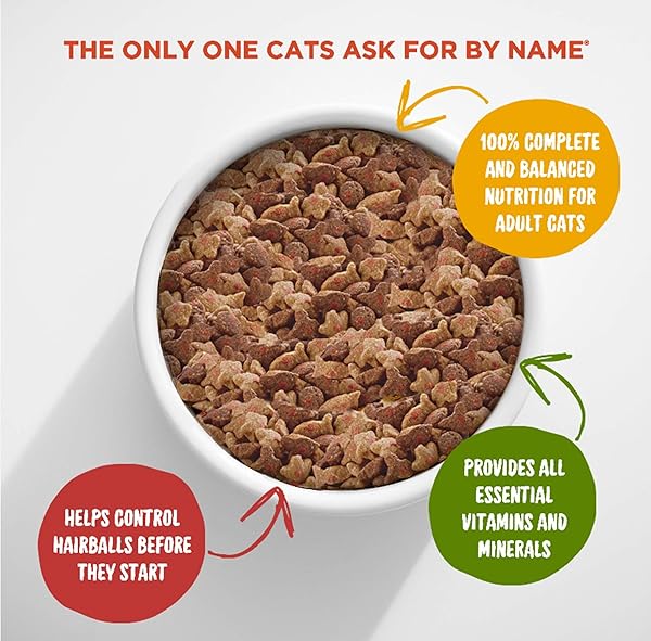 MEOW MIX HAIRBALL CONTROL DRY CAT FOOD FOR ADULT CAT, 6.3 LB. BAG