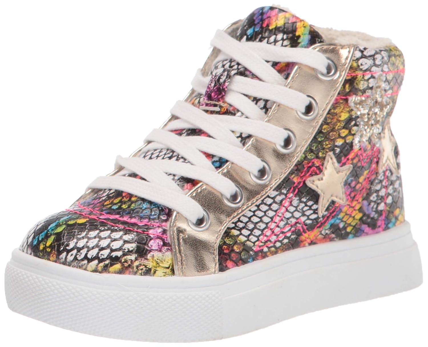 Steve Madden Girls' Teagle Sneaker, Multi Amazon.in Shoes & Handbags
