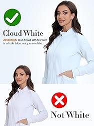 COZYFIT Scrub Jackets for Woman, Zip Front Nurse