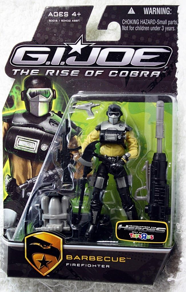 gi joe firefighter action figures