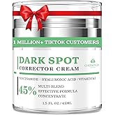 Dark Spot Remover for Face and Body: Dark Spot Corrector Cream, Melasma, Freckle, Sun Spot, Age Spot Remover with Niacinamide and Vitamin C, Advanced Formula for Women and Men (1.7 Fl Oz)