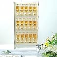 Amazon.com: Tableclothsfactory 3-Tier Wooden Champagne Glass Flute ...
