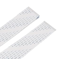 uxcell 1.0mm Pitch 30 Pin AWM 20624 Flexible Flat