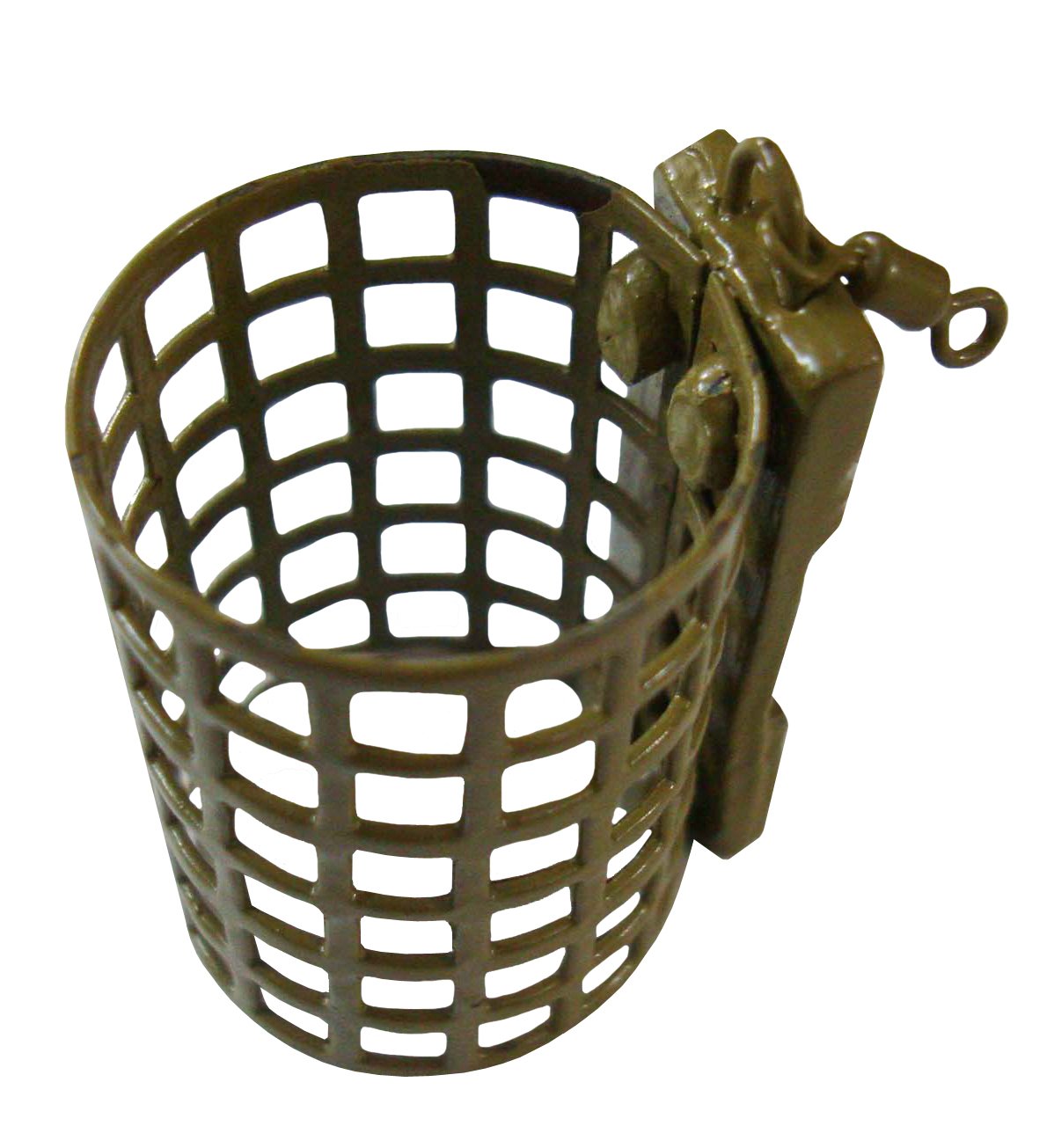 FLADEN Fishing - 10 x Wire Cage Swim FEEDERS Choose your Style - Round, Square & Hexagon - (20g or 25g Weighted) (10 x Round Cage 25g) [37-2927X]