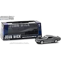 Greenlight 1/43 John Wick (2014) - 1969 Ford Mustang BOSS