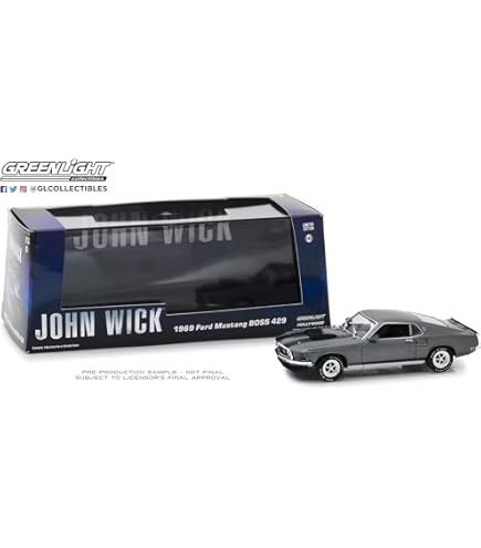 Amazon.com: GreenLight Collectibles - 1:43 John Wick (2014) - 1969