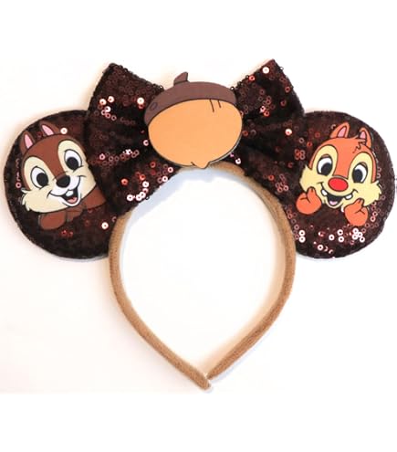 Disney Chip 'n Dale Plush Set – Mini Bean Bag 6 1/2'' | Amazon.com.br