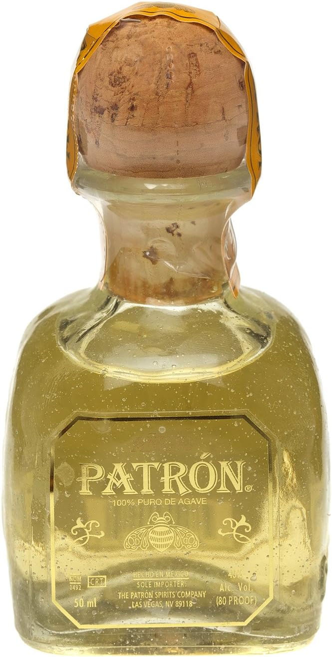 Patron Silver Tequila Miniature - 5cl Single Bottle