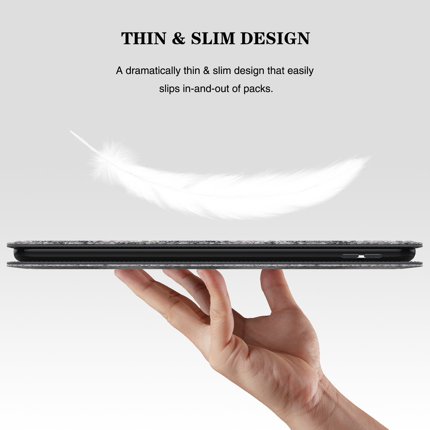 iPad Pro 10.5 Case, LoHi Genuine Leather Business Case Auto Sleep Multi-Functional Adjustable Stand Protective Cover for Apple iPad Pro 10.5 Inch 2017 Model