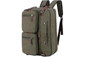 Baosha Convertible Briefcase Backpack 17 Inch Laptop Bag Case Business Briefcase HB-22