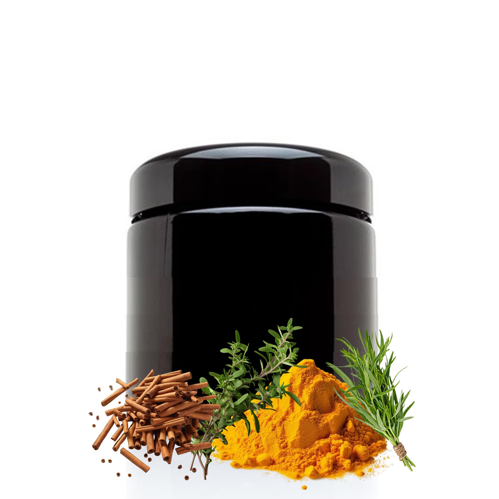 Nebula UV Glass Jar | Airtight Smell Proof Container Jar, Ultraviolet Storage Solution, Stash Jar | Black, Herb Guard, Pot, Herb Jars | 100ml