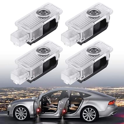 Juego de 4 luces LED para puerta de entrada, para proyector, la ...