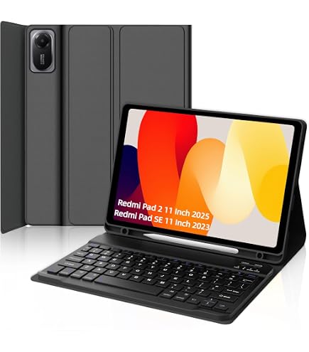 Amazon.com: DKAHOEE Backlit Touchpad Keyboard Case for Xiaomi