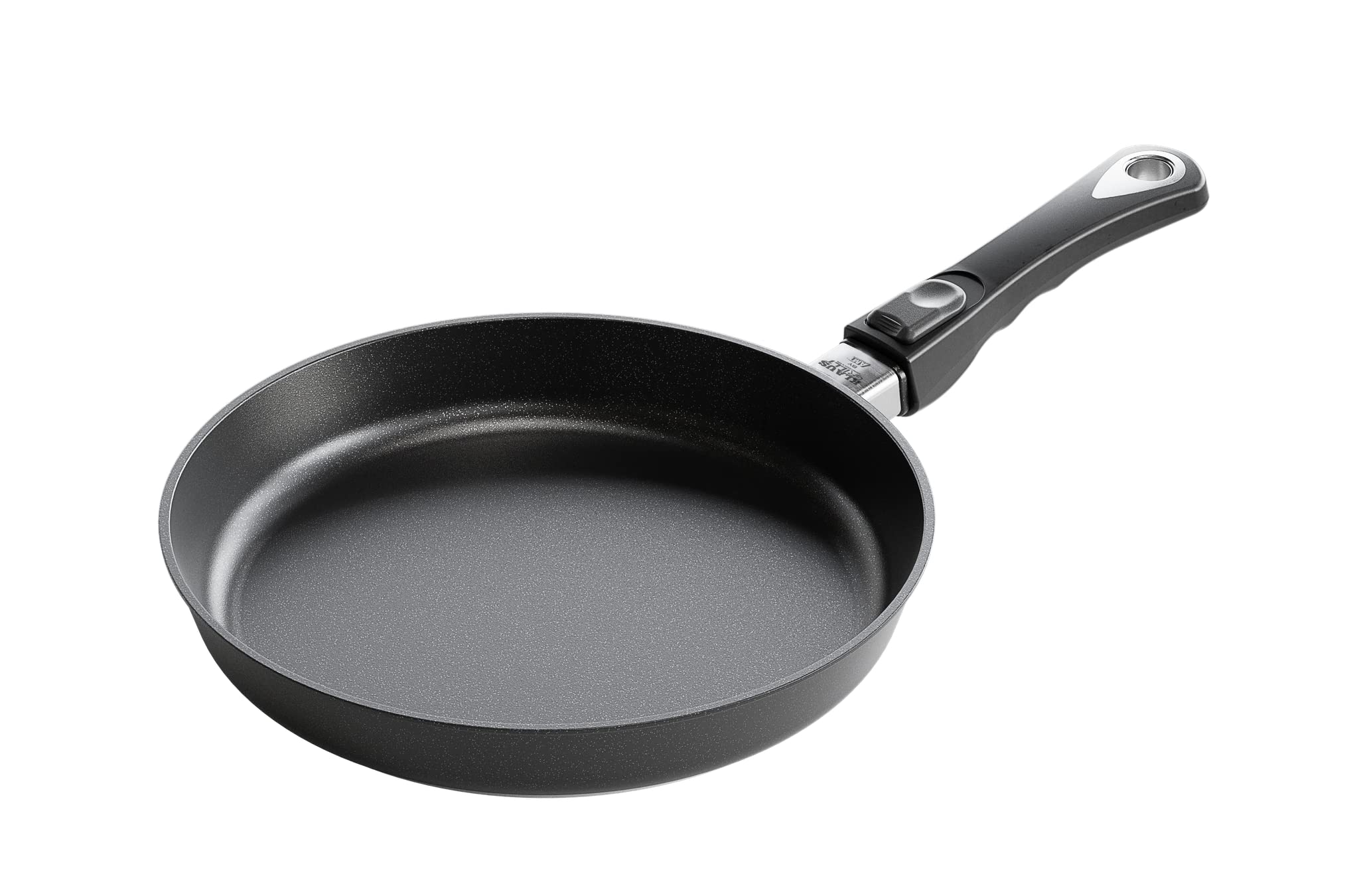 AMT Gastroguss Special Edition Klaus AMZN-KG-I-5L28-Z20B Frying Pan Cookware, Grill Diameter 28 cm Height 5 cm Removable Handle Sustainable and Climate Friendly Re-Coating Possible Induction