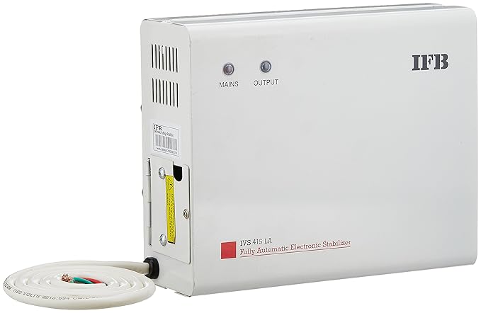 IFB IVS 415 LA 165-270V Voltage Stabilizer (White, Metallic Finish)