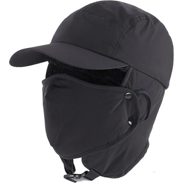 Amazon.com: Inborntrait Men Trapper Hat Thermal Faux Fur  display picture 2