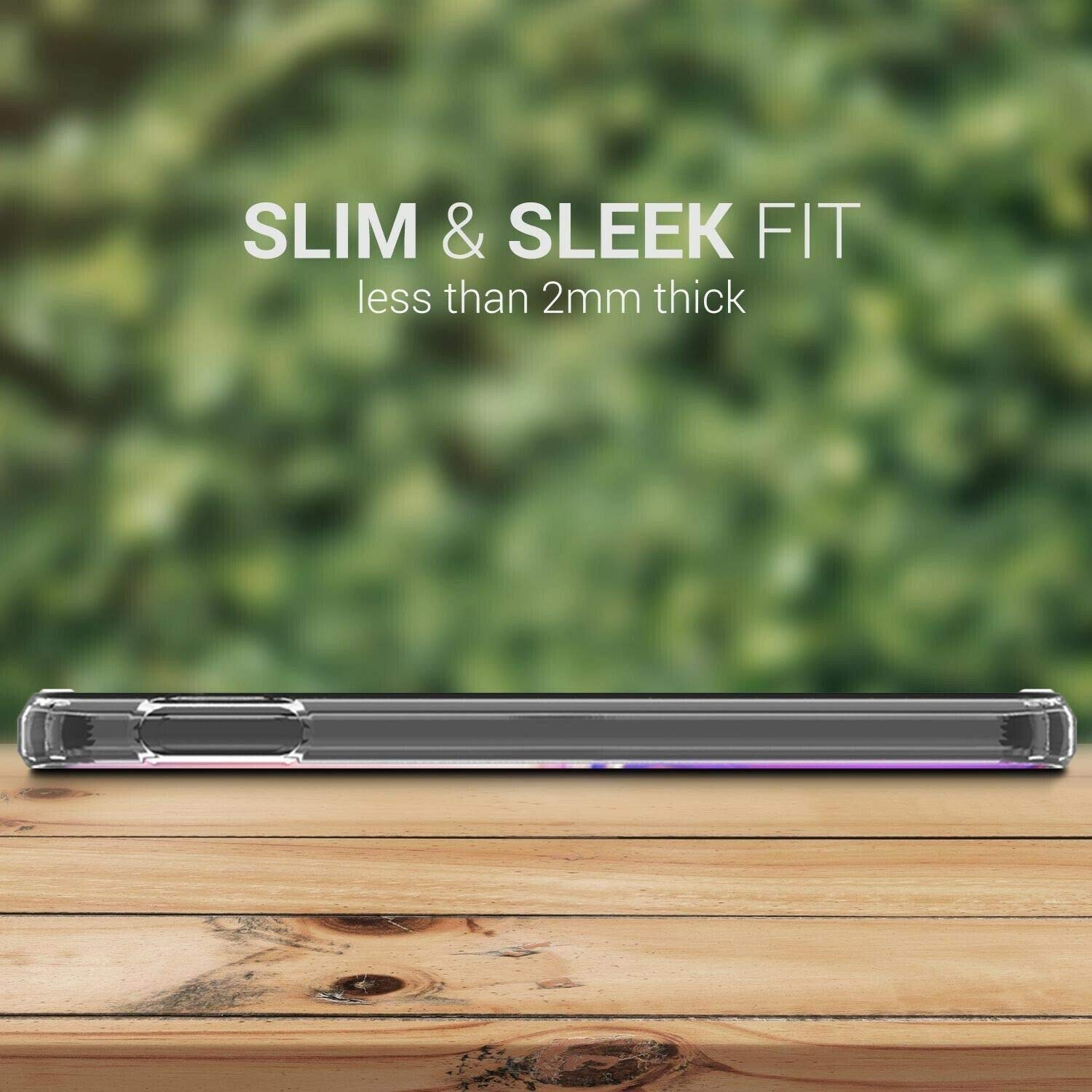 Samsung Galaxy S10e Case, Androgate Transparent Slim Soft TPU Cover Bumper Case, Clear